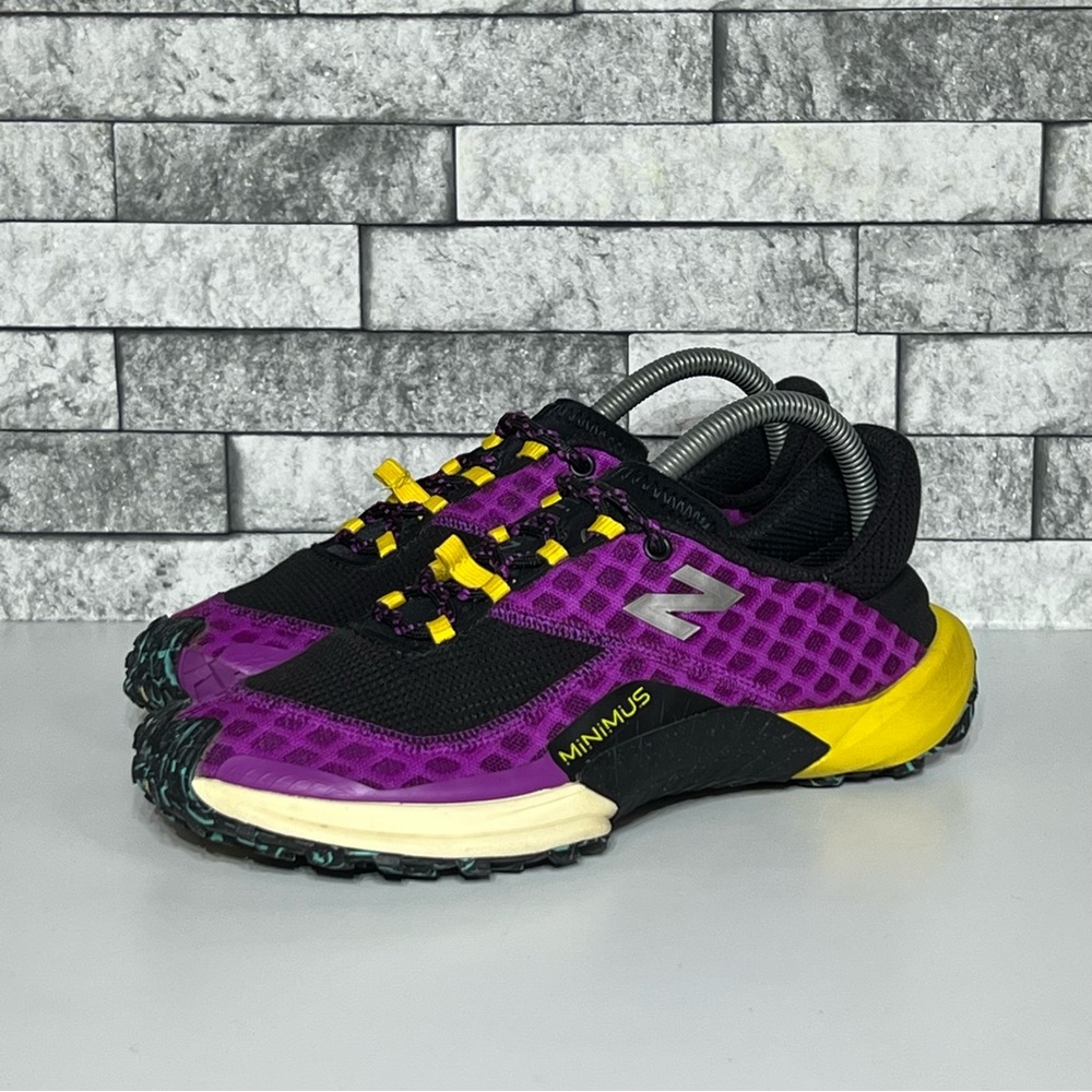New Balance Minimus Womens 8.5 Purple Barefoot Minimalist Trail Runners - Picture 3 of 10